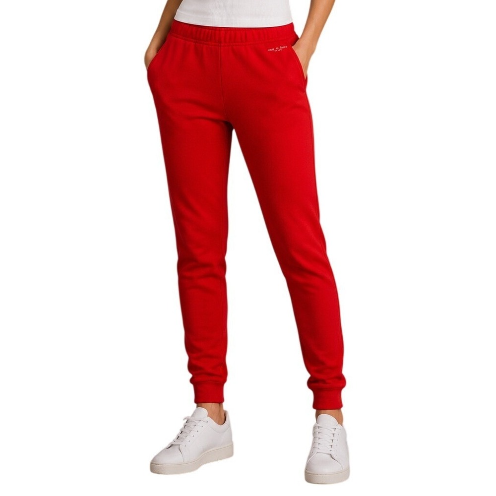 Rag & Bone Red Slim Fit Sweatpants Women's Small